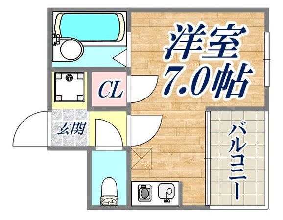 平野エスペランスの物件間取画像